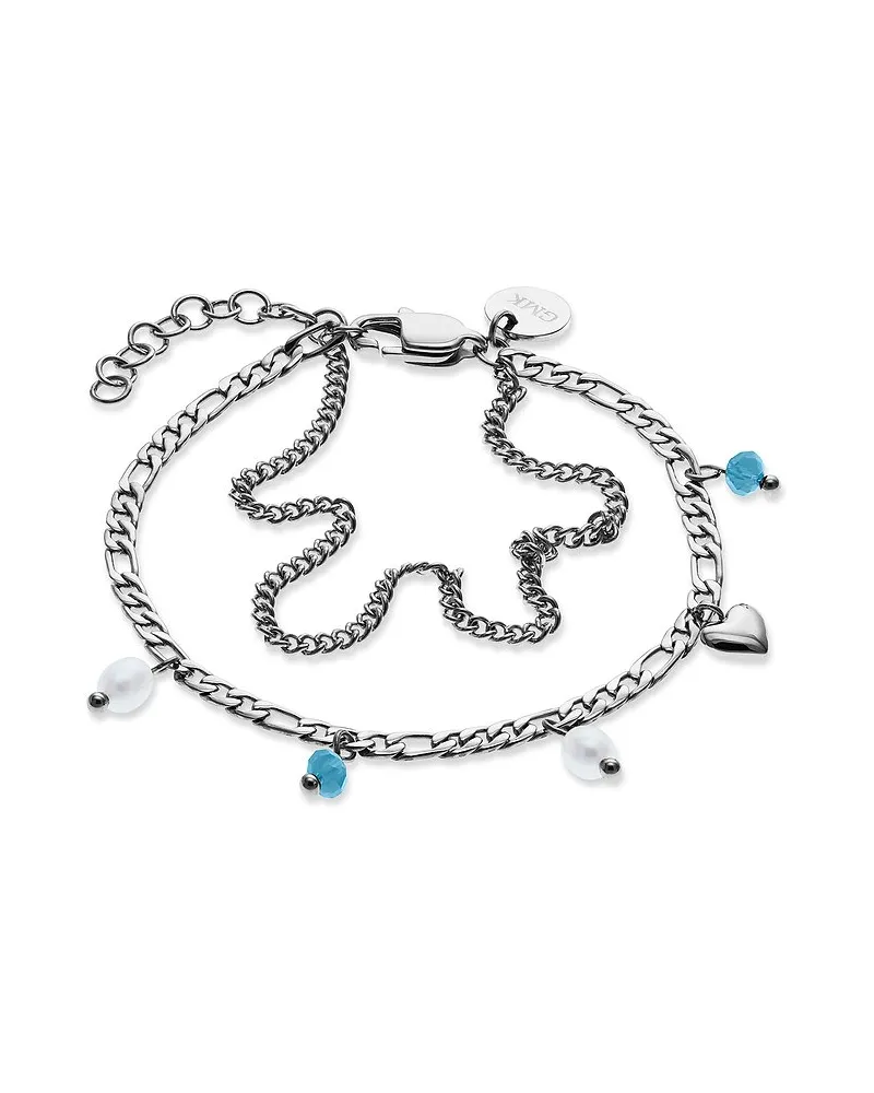 Guido Maria Kretschmer Armband COLORFUL Silber