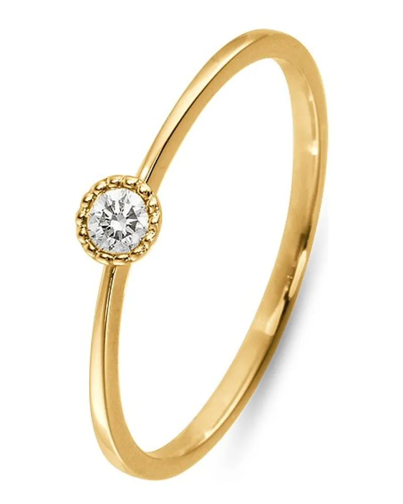 VALERIA Damenring Gelbgold