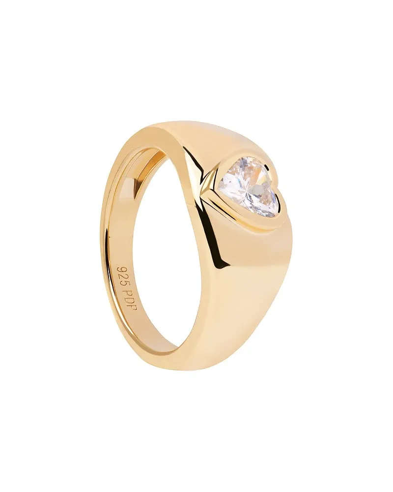 adidas Damenring Essentials Gold