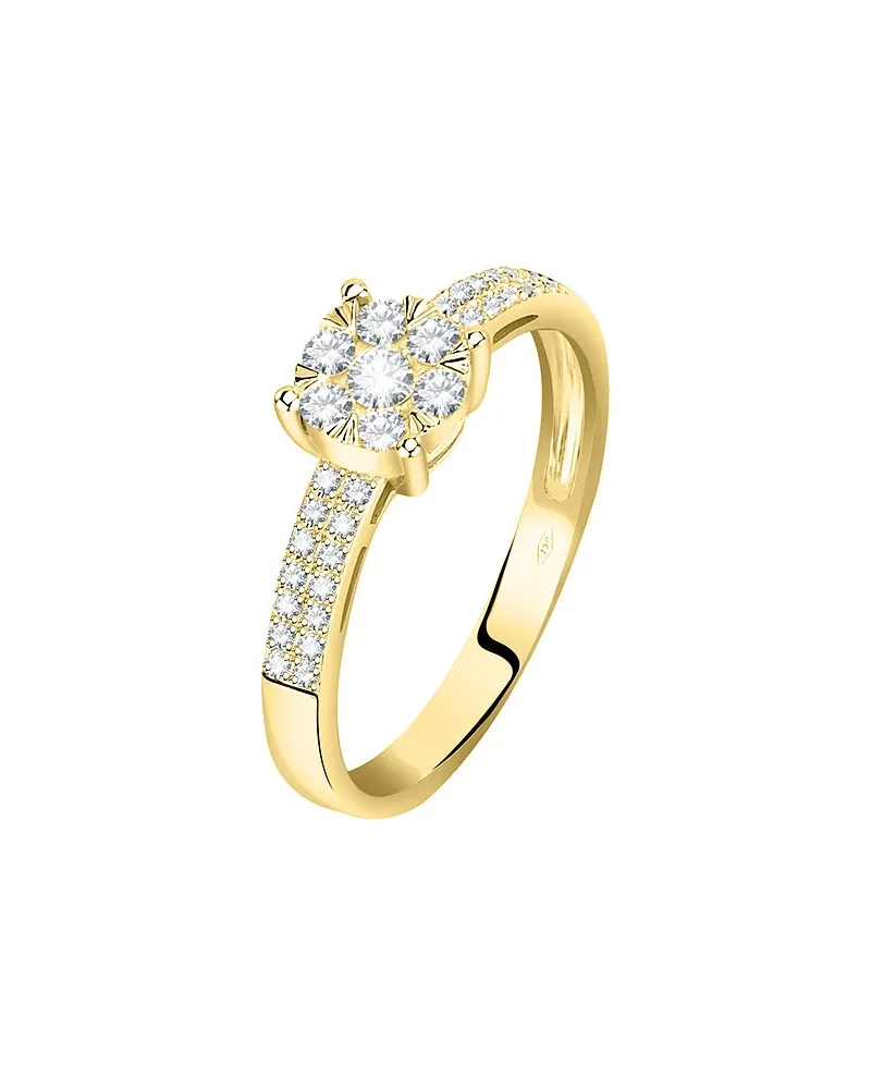 VALERIA Damenring Gelbgold