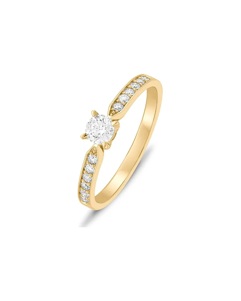 VALERIA Damenring Gelbgold