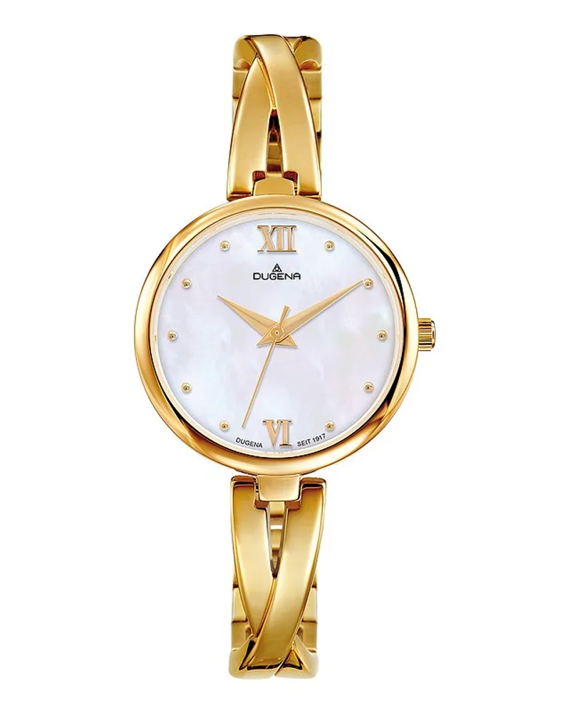 Dugena Damenuhr Gold