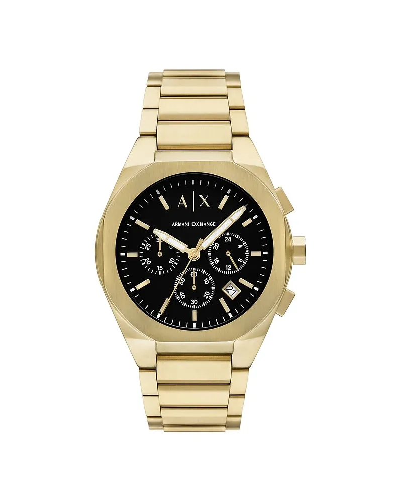 Armani Exchange Chronograph Gold