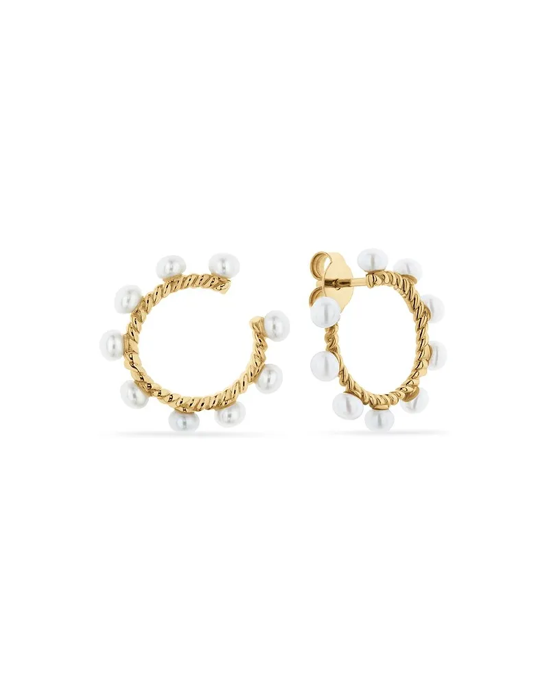 YAMOKO Ohrstecker Gelbgold