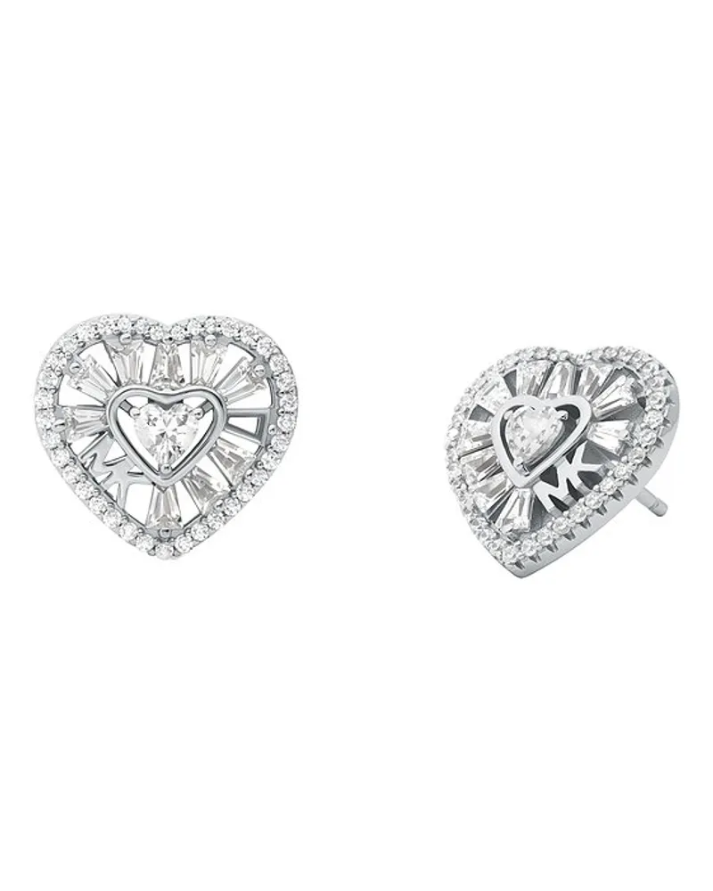 Michael Kors Ohrstecker KORS LOVE Silber