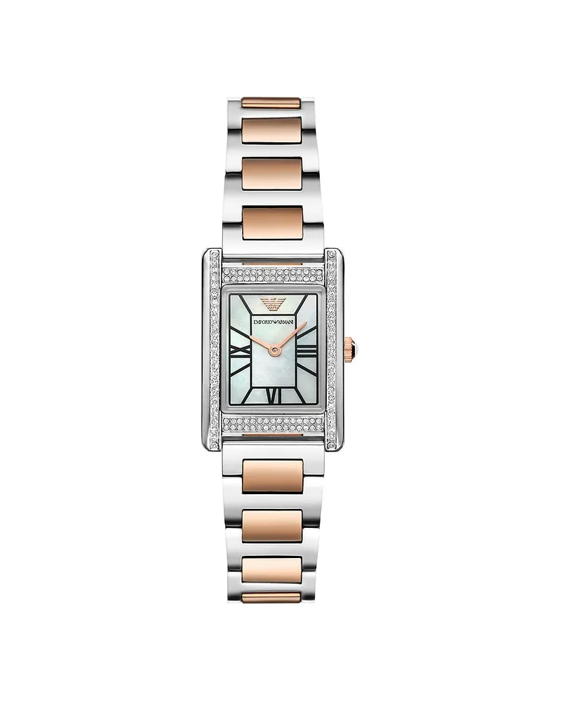 Emporio Armani Damenuhr Silber