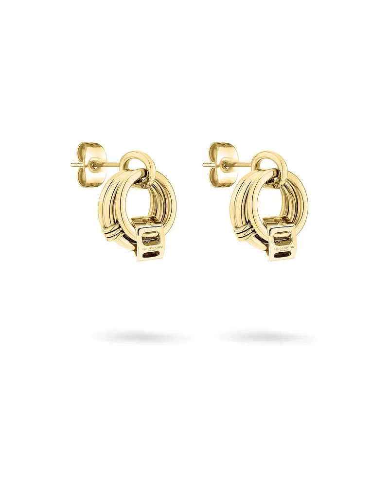 Liebeskind Ohrstecker Gelbgold