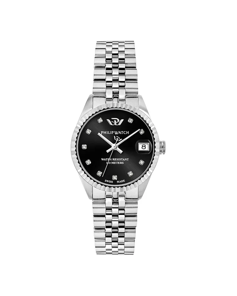Philip Watch Damenuhr Caribe Urban 31mm Silber