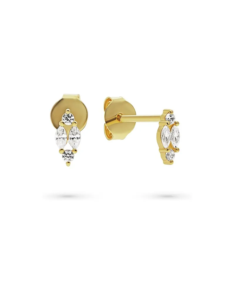 FAVS. Ohrstecker Gelbgold