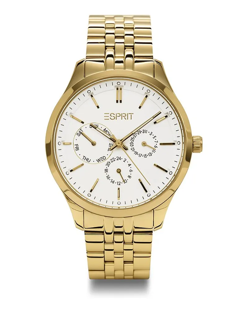 Esprit Damenuhr Steady Gelbgold