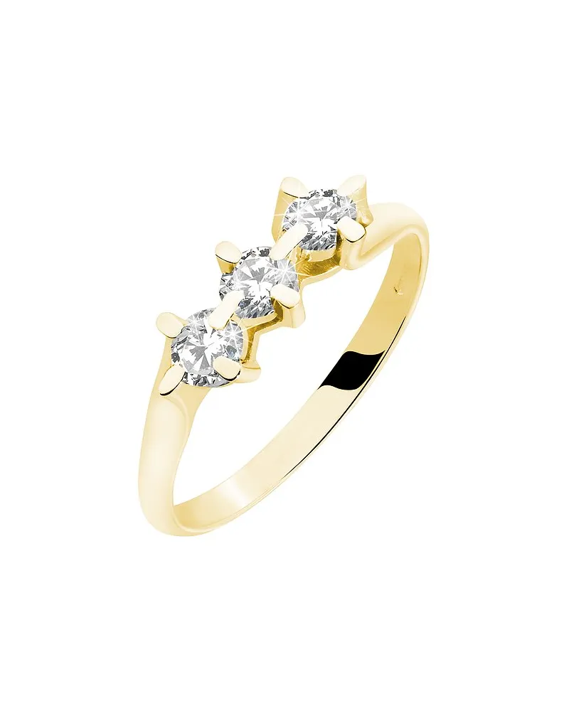 VALERIA Damenring Gelbgold