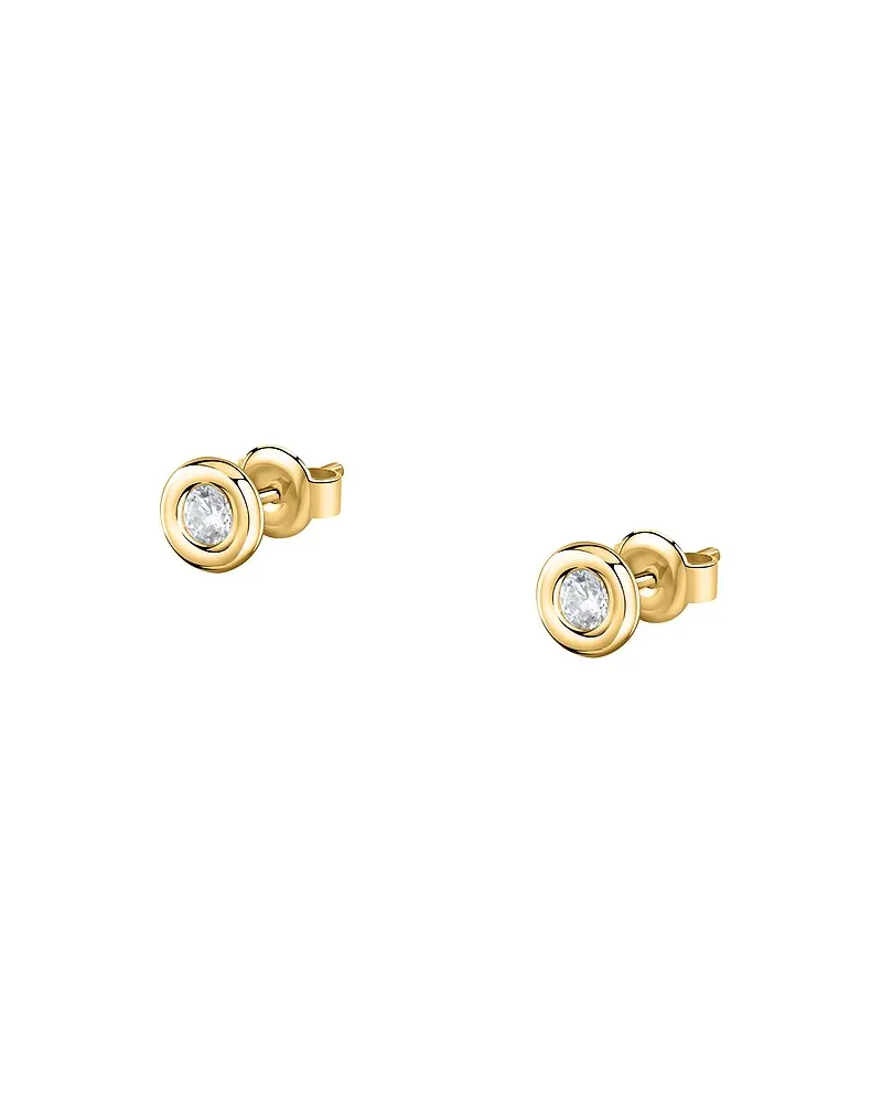 Live Diamond Ohrstecker Gelbgold