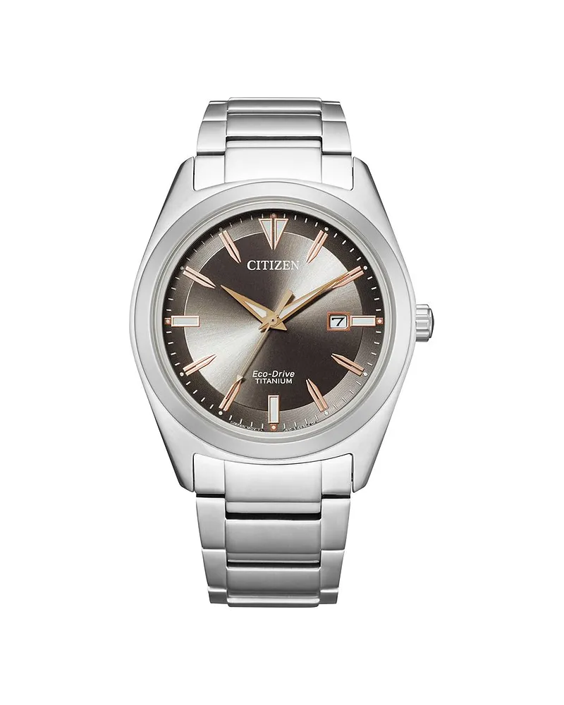 Citizen Herrenuhr Eco Drive Silber