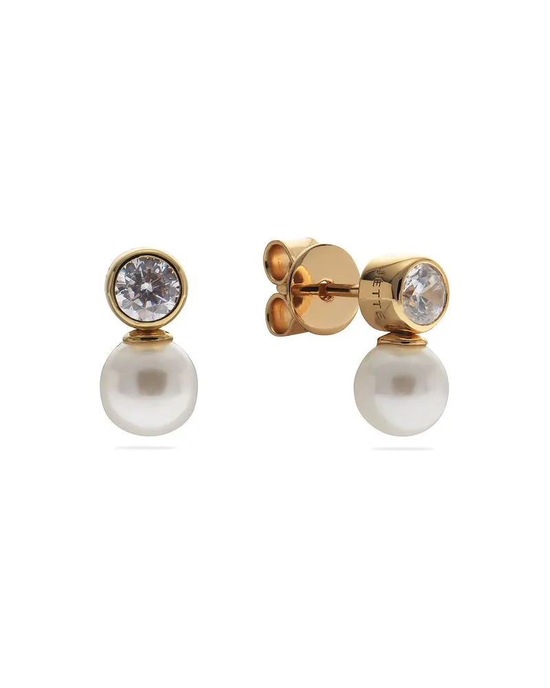 JETTE Ohrstecker JOY Gelbgold