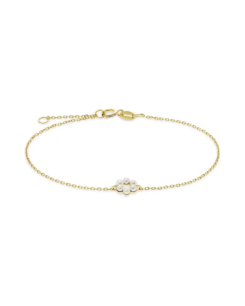 VALERIA Armband Gelbgold