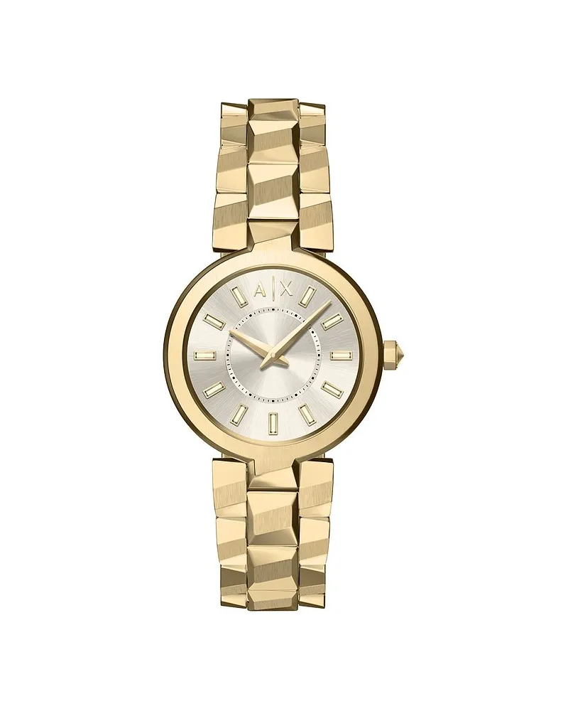 Armani Exchange Damenuhr Gold