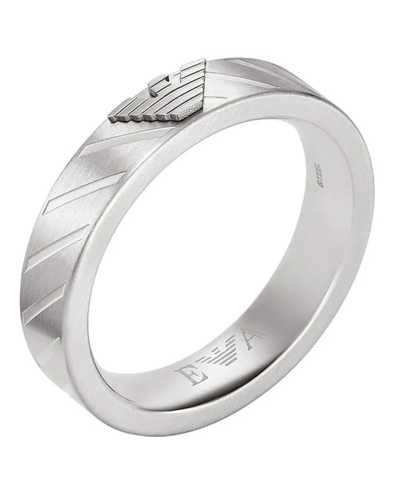 Emporio Armani Herrenring Silber