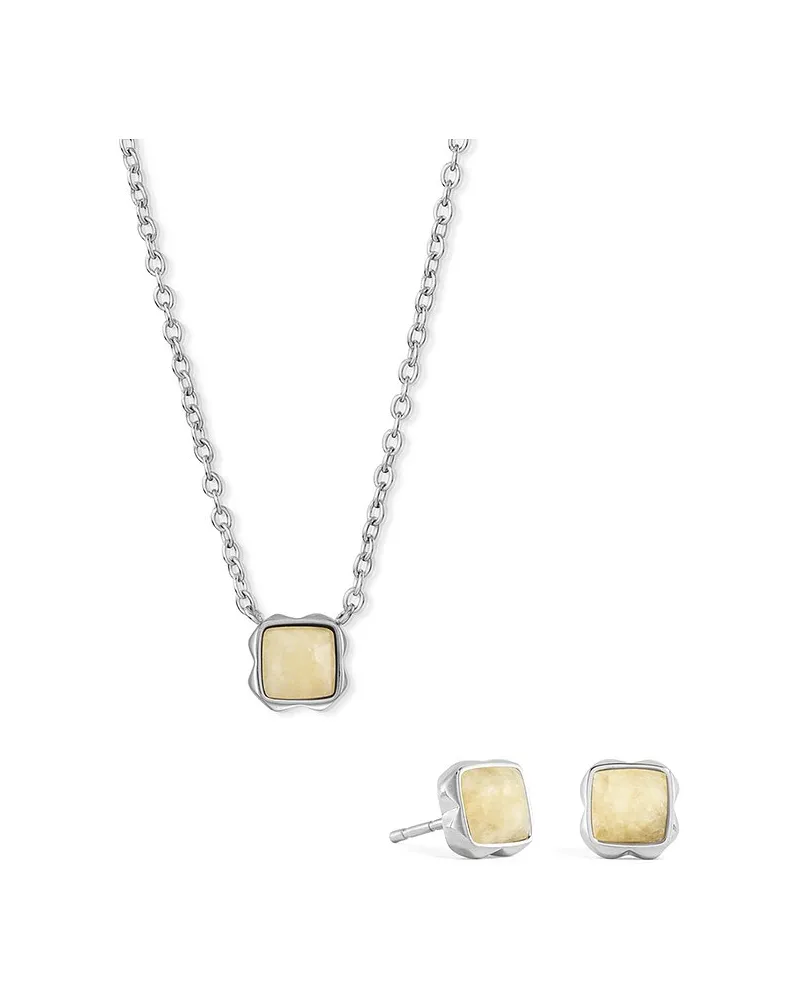 Coeur de Lion Schmuck-Set Gelb