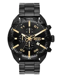 Diesel Chronograph SPIKED Schwarz