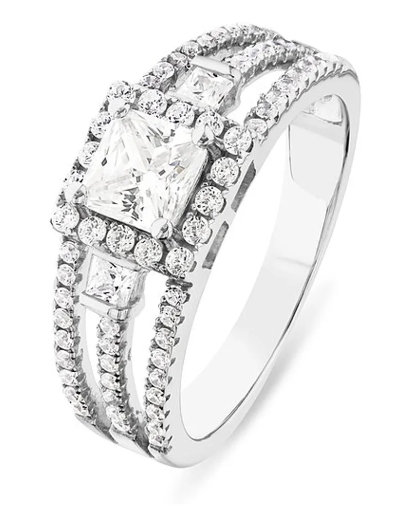FAVS. Damenring Silber