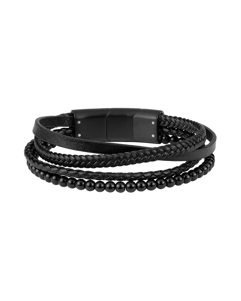 Jacques Lemans Armband Schwarz