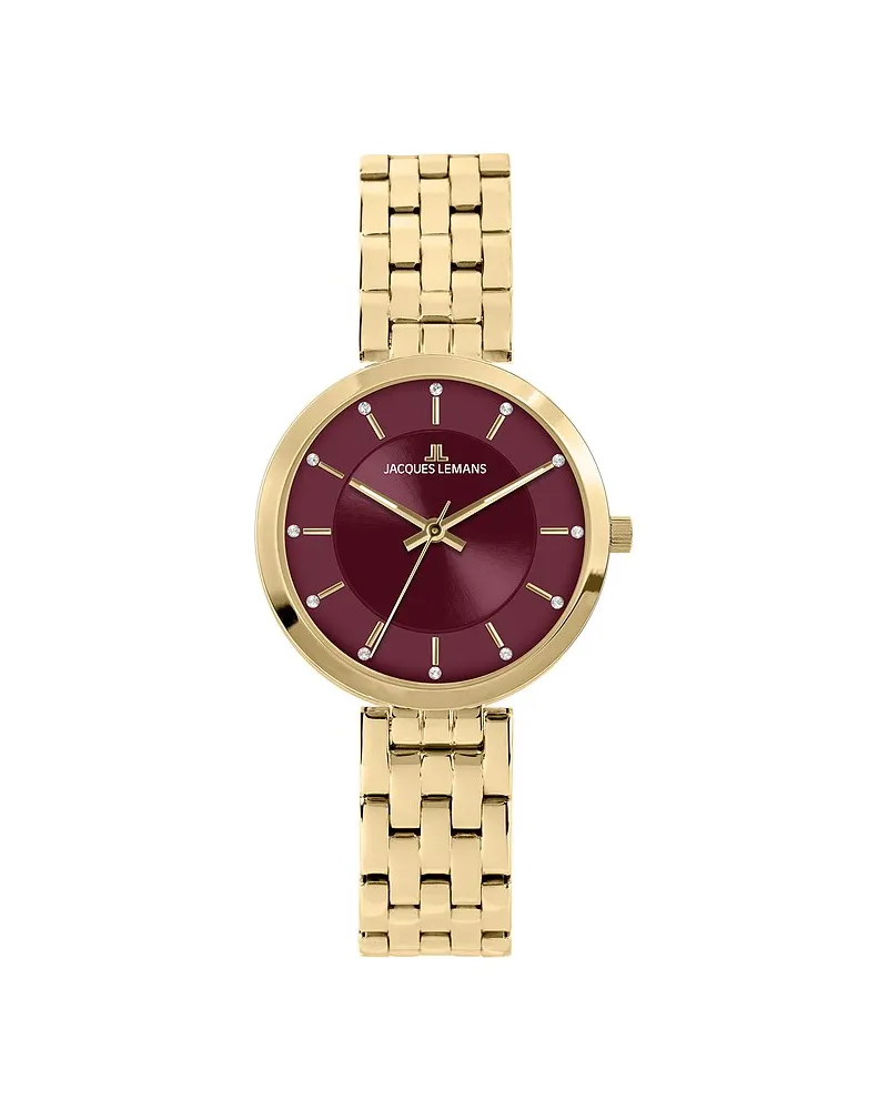 Jacques Lemans Damenuhr Elegance Gold