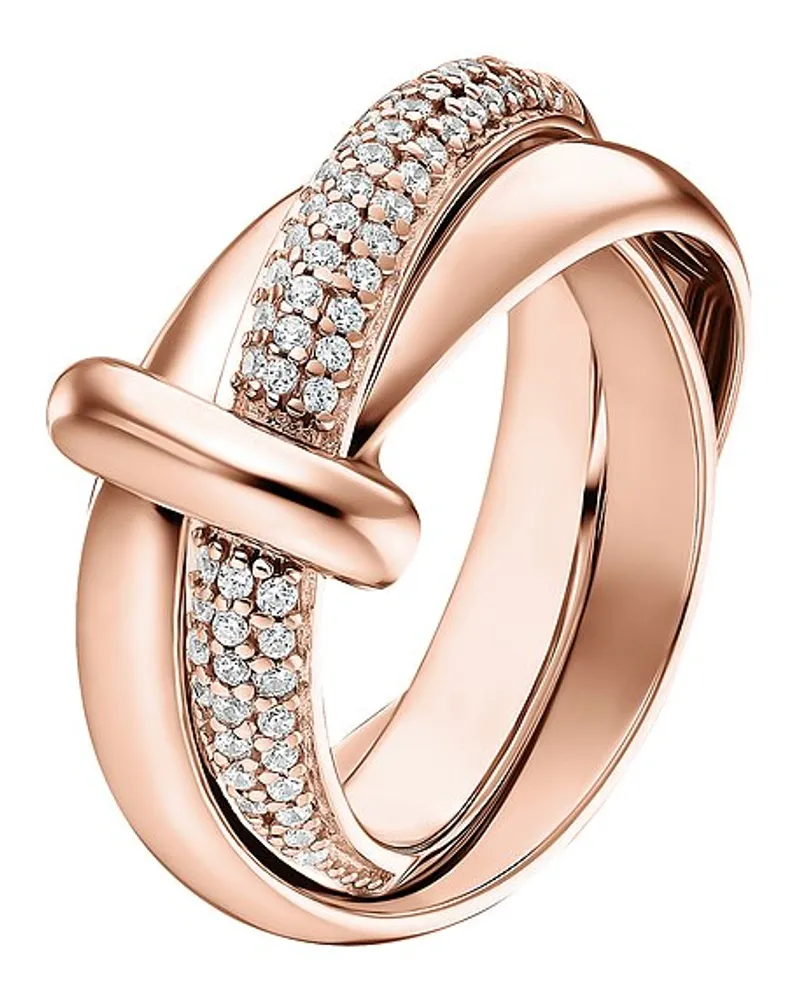 JETTE Damenring SWING 2.0 Roségold