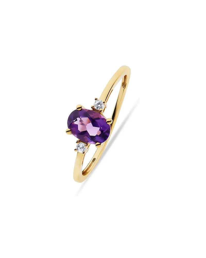 VALERIA Damenring Gelbgold