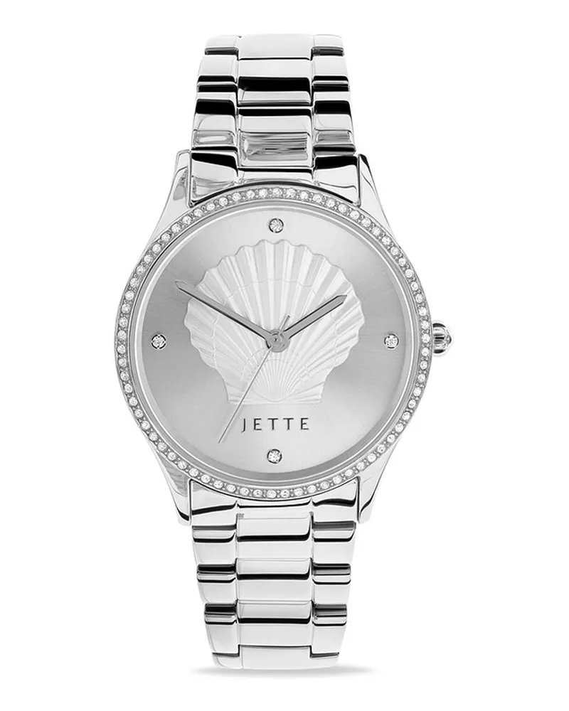 JETTE Damenuhr Silber