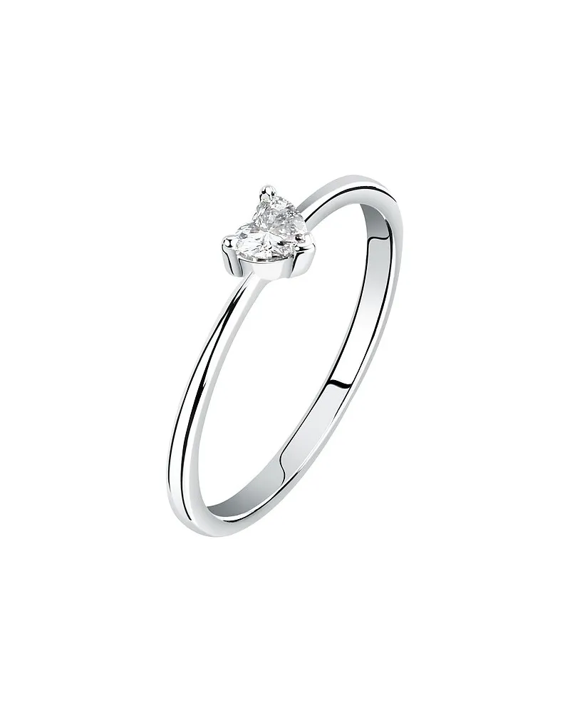 Live Diamond Damenring Silber