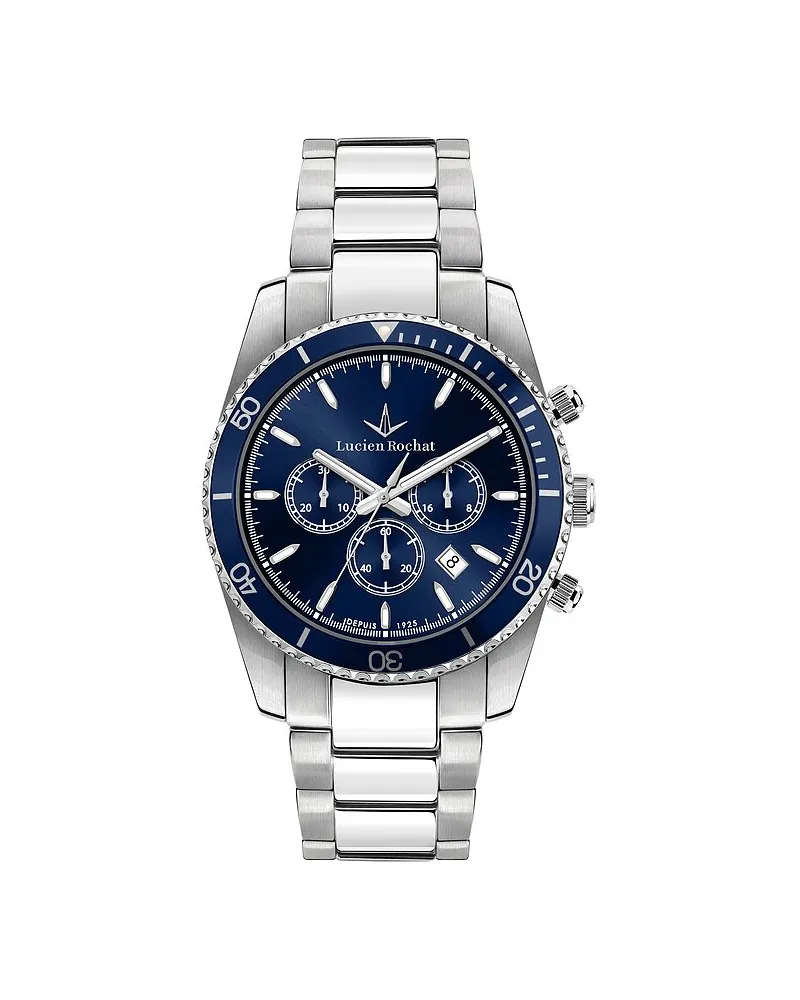 Lucien Rochat Chronograph Leman Silber