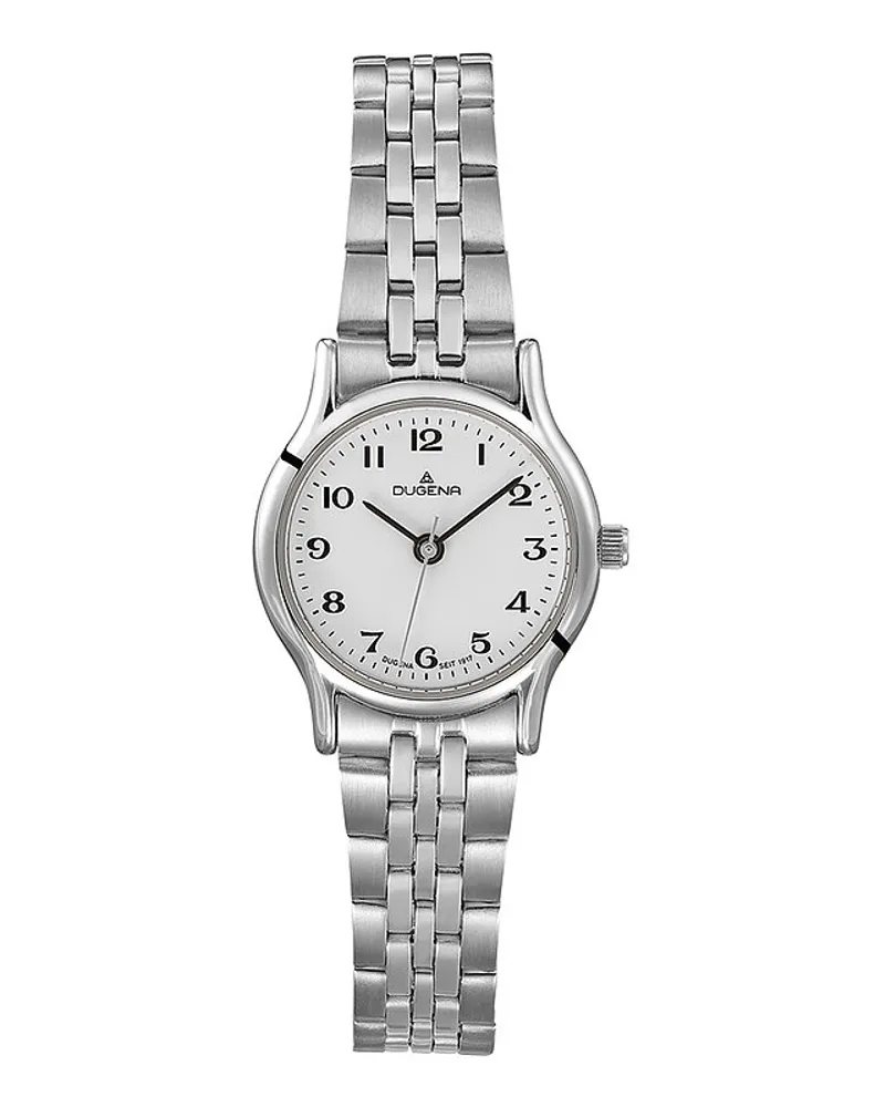 Dugena Damenuhr Vintage Silber