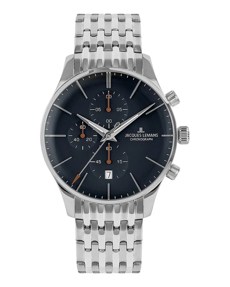 Jacques Lemans Chronograph London Silber