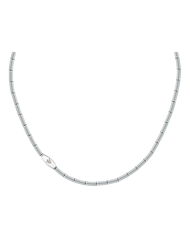 Maserati Kette Titanium Silber