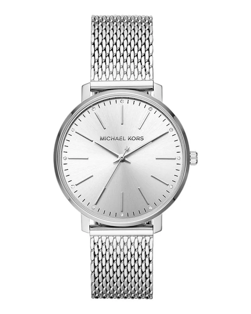 Michael Kors Damenuhr Pyper Silber
