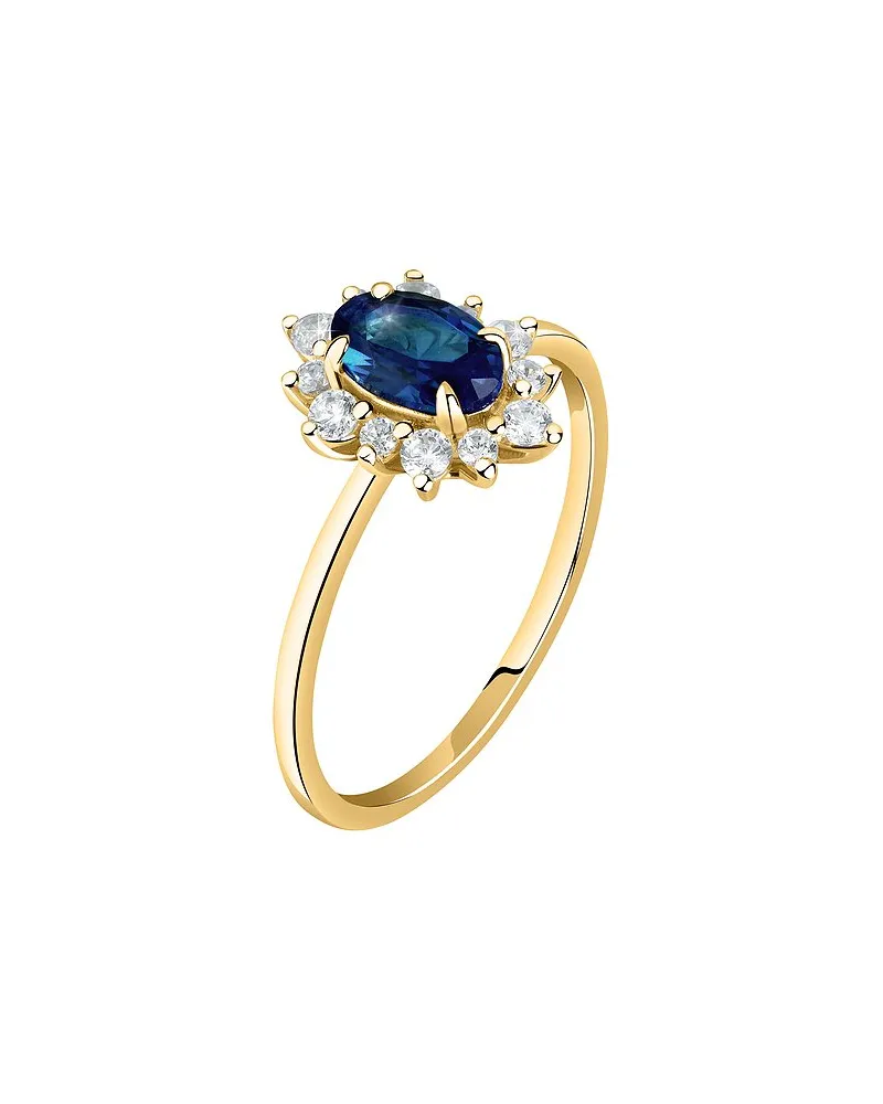 Live Diamond Damenring Gelbgold