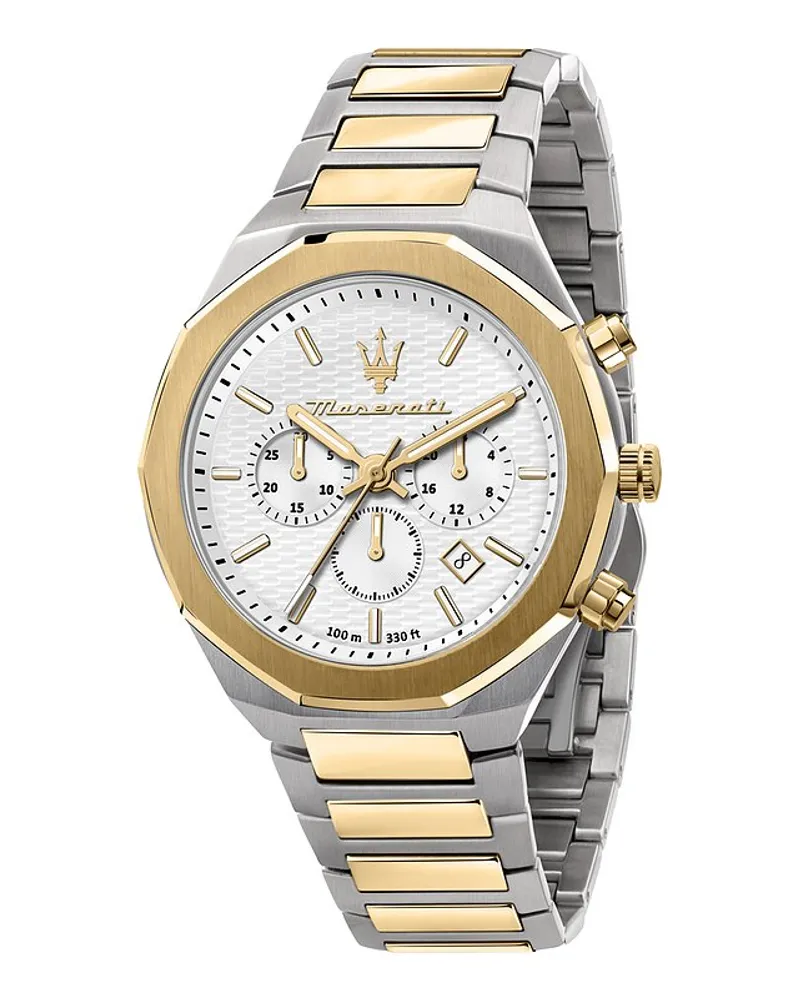 Maserati Chronograph Stile Bicolor