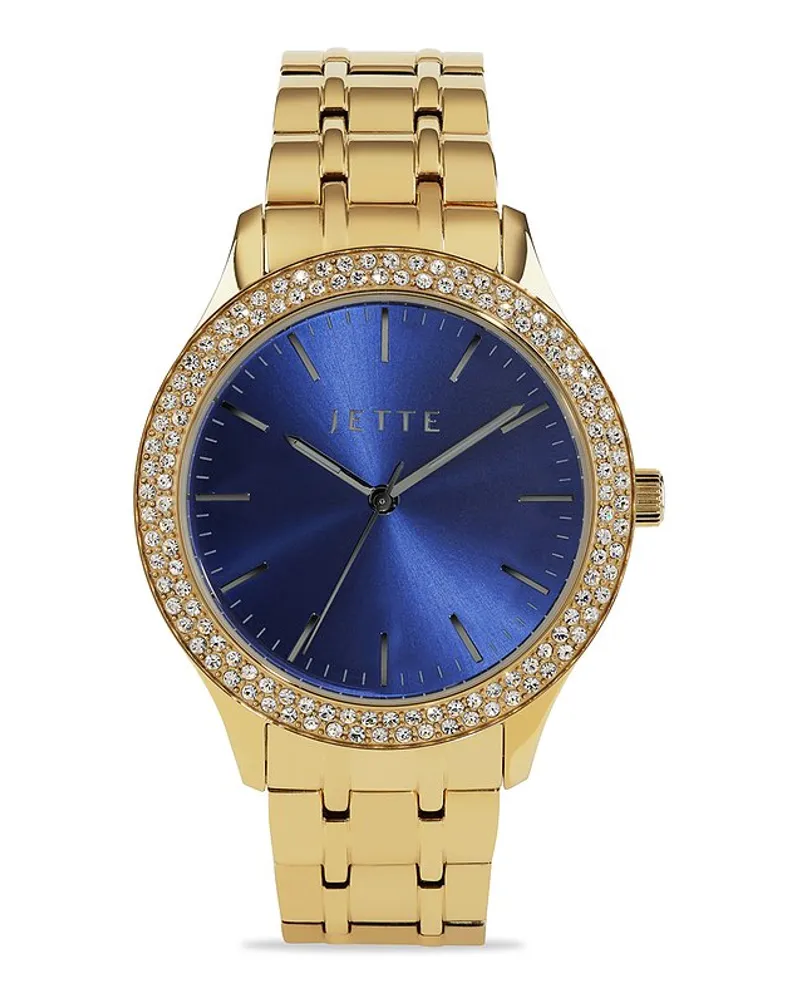 JETTE Damenuhr SHINY Gelbgold