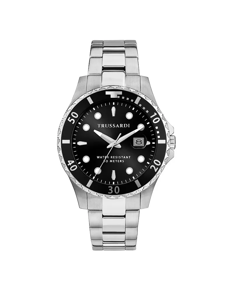 Trussardi Herrenuhr City Life Silber