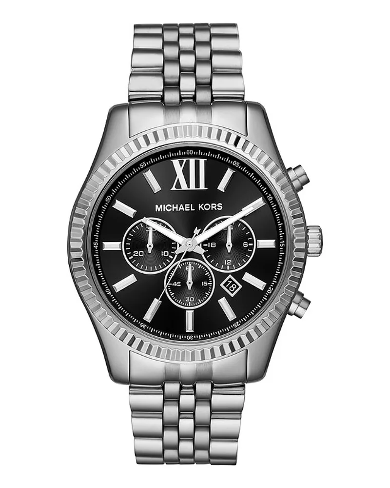 Michael Kors Chronograph Lexington Silber