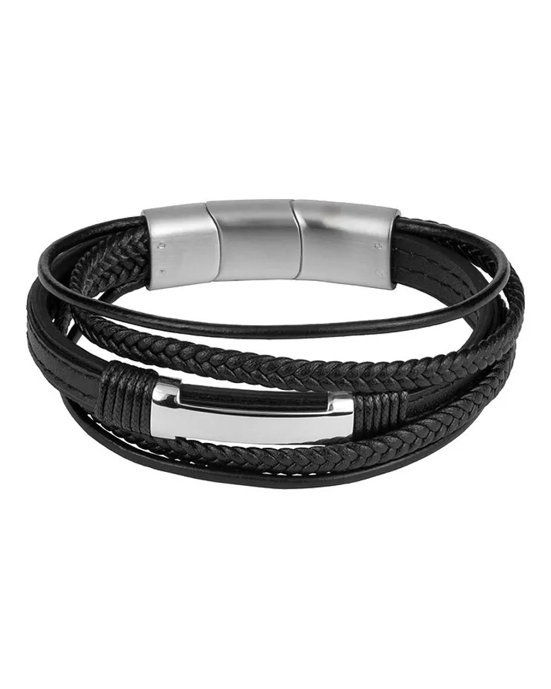 Jacques Lemans Armband Schwarz
