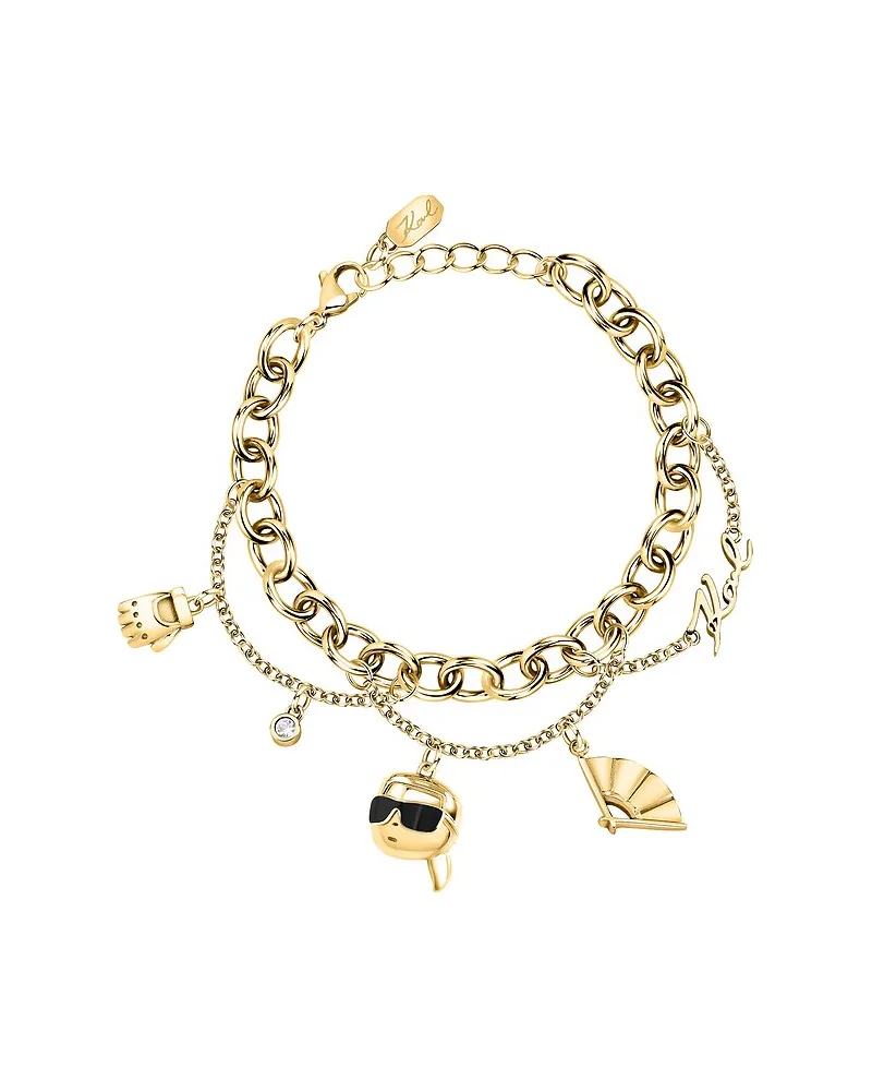 Karl Lagerfeld Armband Gelbgold
