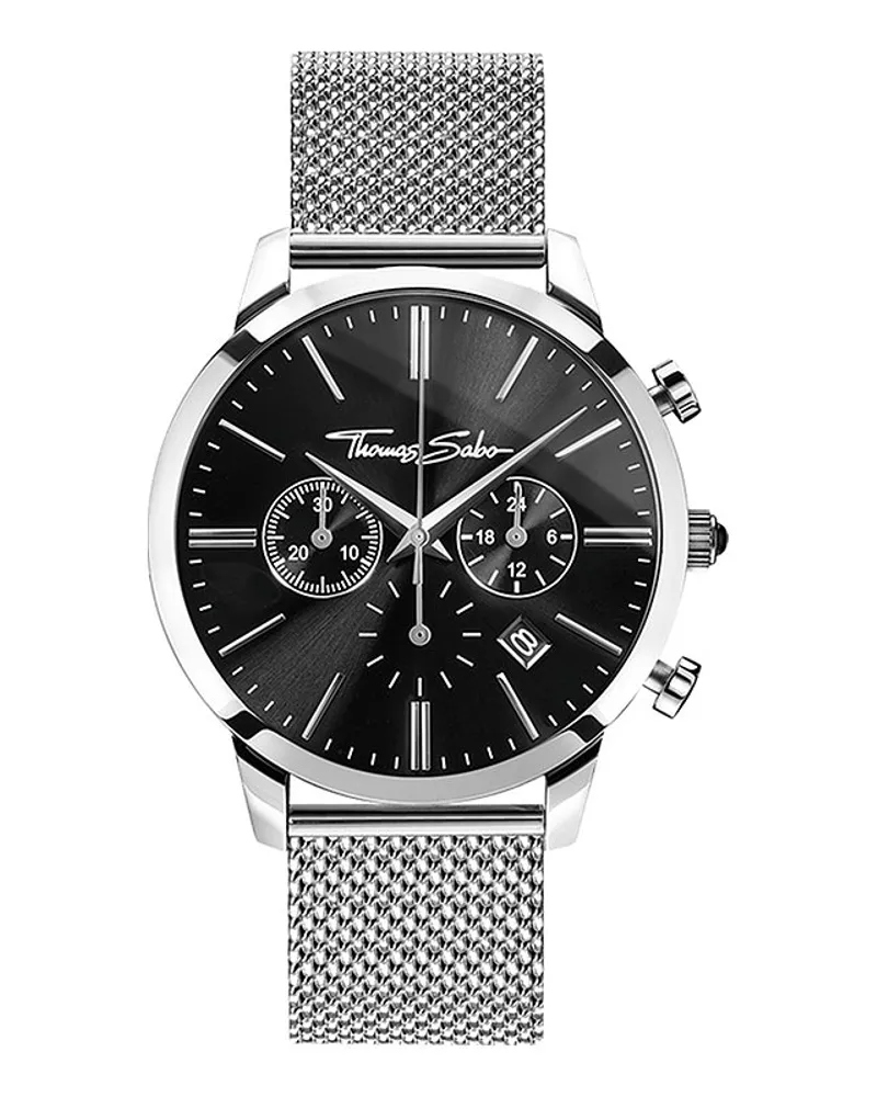Thomas Sabo Chronograph Rebel at heart Silber