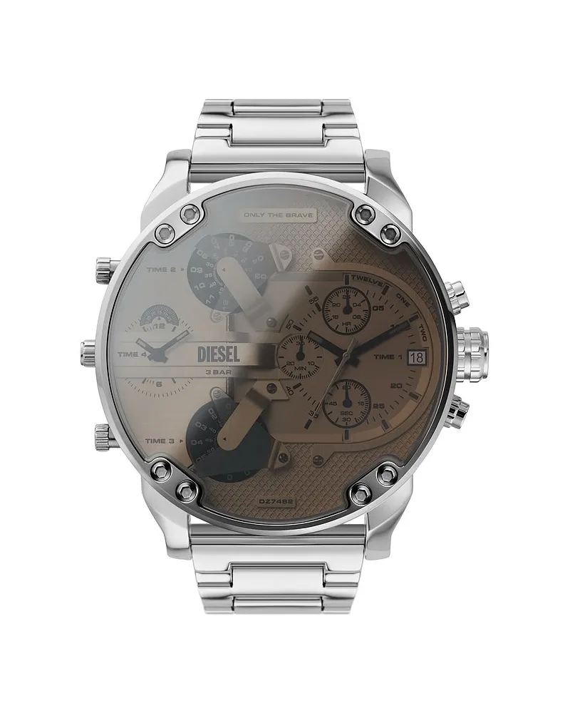 Diesel Chronograph MR. DADDY 2.0 Silber