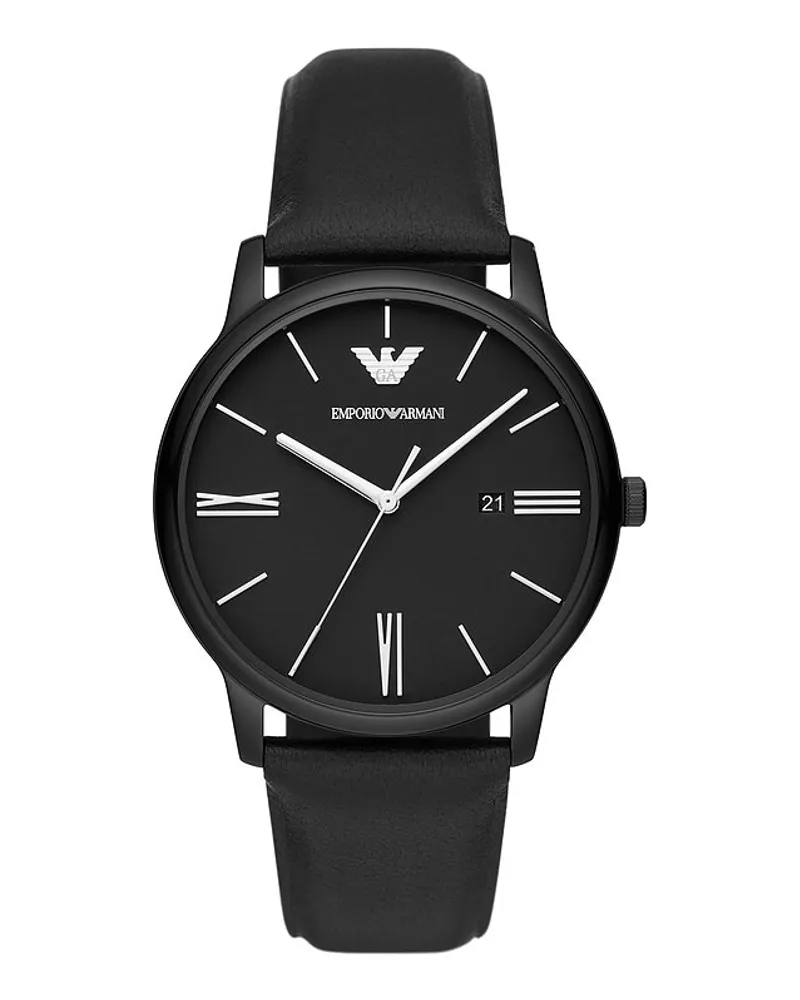 Emporio Armani Herrenuhr Schwarz