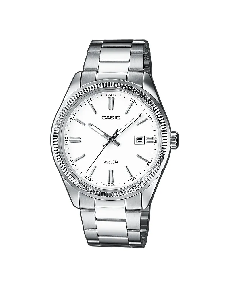 Casio Herrenuhr Silber