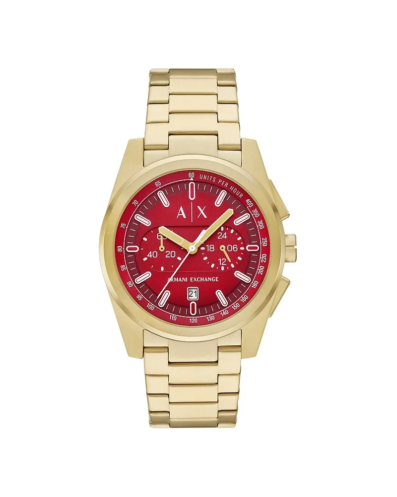 Armani Exchange Chronograph Gold