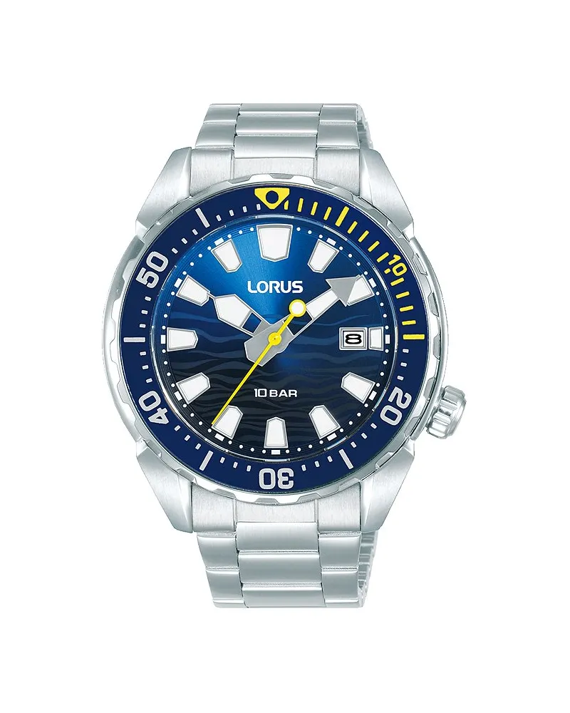 Lorus Herrenuhr Sports Silber