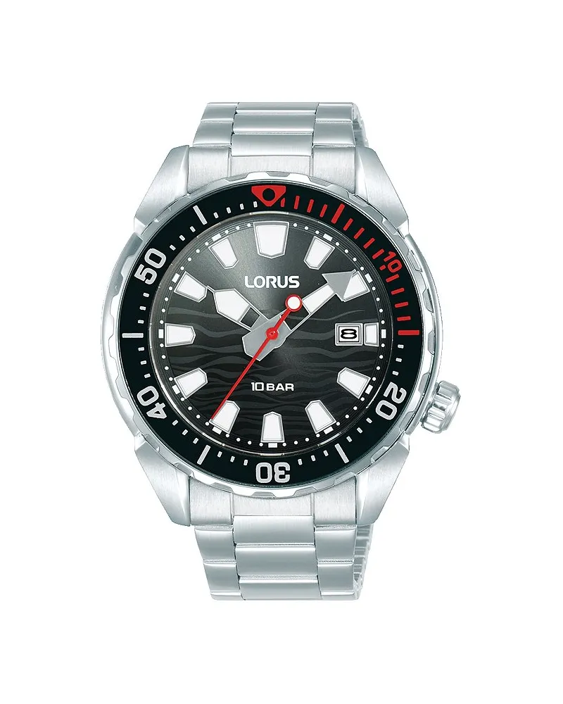 Lorus Herrenuhr Sports Silber