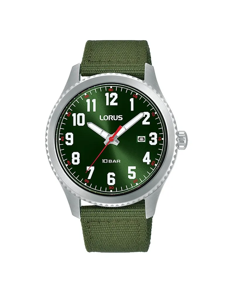 Lorus Herrenuhr Sports Silber